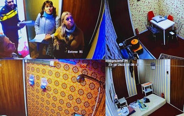 Edukacyjny projekt "Escapetruck" zawita w Stalowej Woli (na zdjęciu znajduje się widok z kamer)
