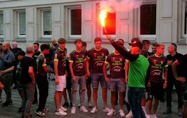 Awans Stali Stalowa Wolo do 1 ligi Awans Stali Stalowa Wolo do 1 ligi (na zdjęciu znajduje sie grupa os&oacute;b)