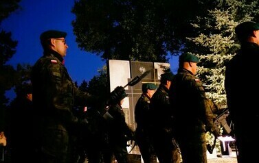 85. rocznica agresji ZSRS na Polskę (na zdjęciu znajdują się żołnierze)