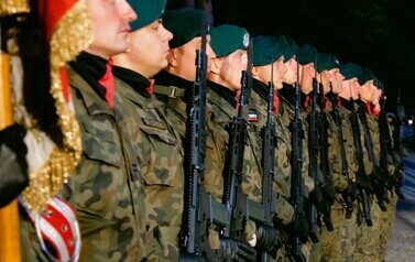 85. rocznica agresji ZSRS na Polskę (na zdjęciu znajdują się żołnierze)