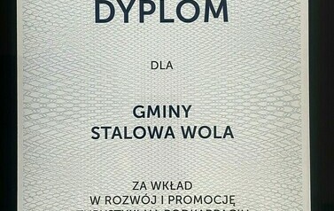 III Podkarpackie Forum Turystyk (na zdjęciu znajduje się dyplom)