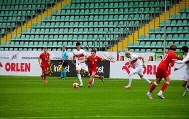Turniej kwalifikacyjny U19 UEFA (na zdjęciu znajduja się piłkarze)
