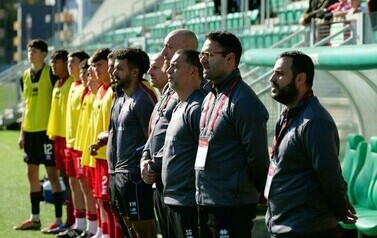 Turniej kwalifikacyjny U19 UEFA (na zdjęciu znajdują się mężczyźni)