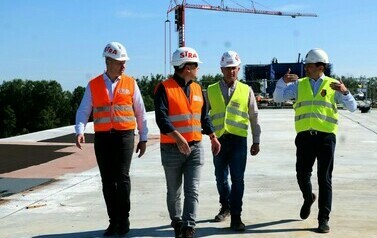 Budowa nowego mostu w Stalowej Woli 07.2025 14