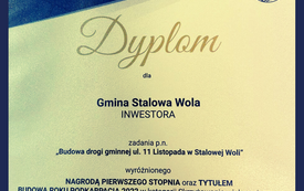 Budowa ul. 11 listopada w Stalowej Woli budową roku Podkarpacia 2022  4