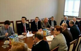 Spotkanie z dyrektorami szk&oacute;ł i władzami uczelni 5