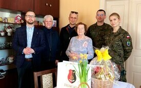 Wielkanocne wizyty u kombatant&oacute;w II wojny światowej 2