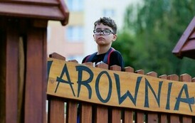 Otwarcie Ogrodu Zucha (na zdjęciu widoczne jest dziecko)