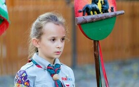 Otwarcie Ogrodu Zucha (na zdjęciu widoczna jest dziewczynka)
