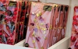 Festiwal Czekolady i słodkości w Stalowej Wol (na zdjęciu znajdują się czekolady)