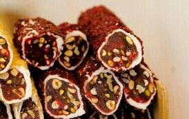 Festiwal Czekolady i słodkości w Stalowej Wol (na zdjęciu znajdują się słodkości)