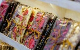 Festiwal Czekolady i słodkości w Stalowej Wol (na zdjęciu znajdują się czekolady)