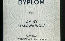 III Podkarpackie Forum Turystyk (na zdjęciu znajduje się dyplom)