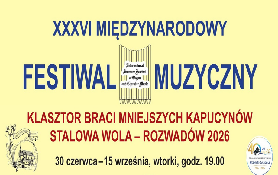 Zdjęcie do XXXVI Międzynarodowy Festiwal Muzyczny Stalowa Wola &ndash; Rozwad&oacute;w...