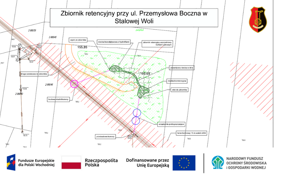 Zdjęcie do Przetarg na budowę otwartego zbiornika retencyjnego przy ul...
