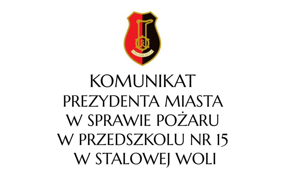 Zdjęcie do Komunikat Prezydenta Miasta Stalowej Woli w sprawie pożaru w...