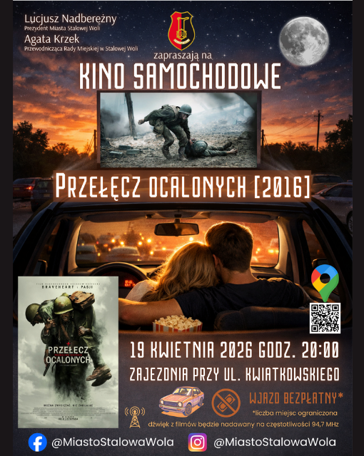 Zapraszamy na kino samochodowe