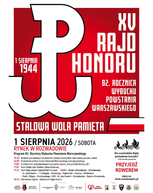Zapraszamy na XV Rajd Honoru