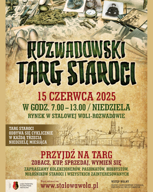 Rozwadowski Targ Staroci zaprasza