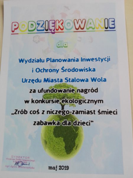 Zr&oacute;b coś z&nbsp;niczego &ndash; zamiast śmieci zabawka dla dzieci !