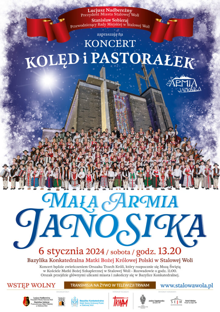 Mała Armia JANOSIKA koncert plakat