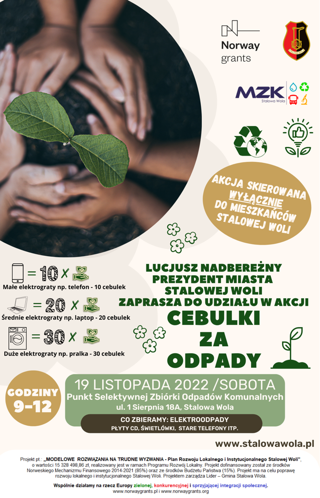 cebulki za odpady