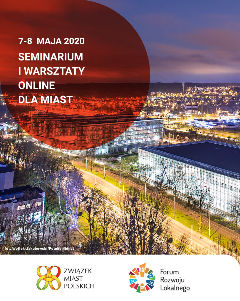 seminarium i&nbsp;warsztaty online dla miast