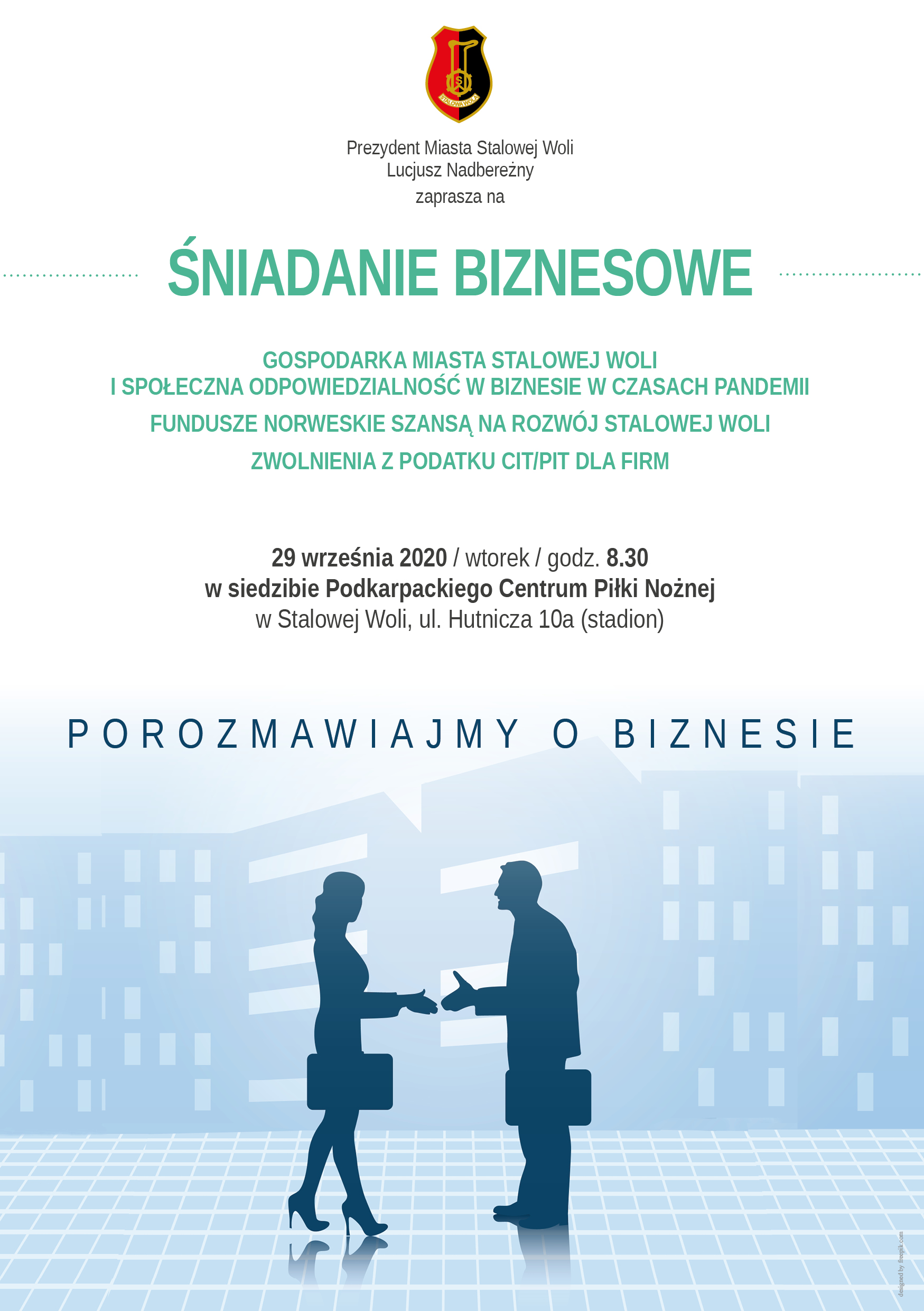 zaproszenie-Śniadanie Biznesowe