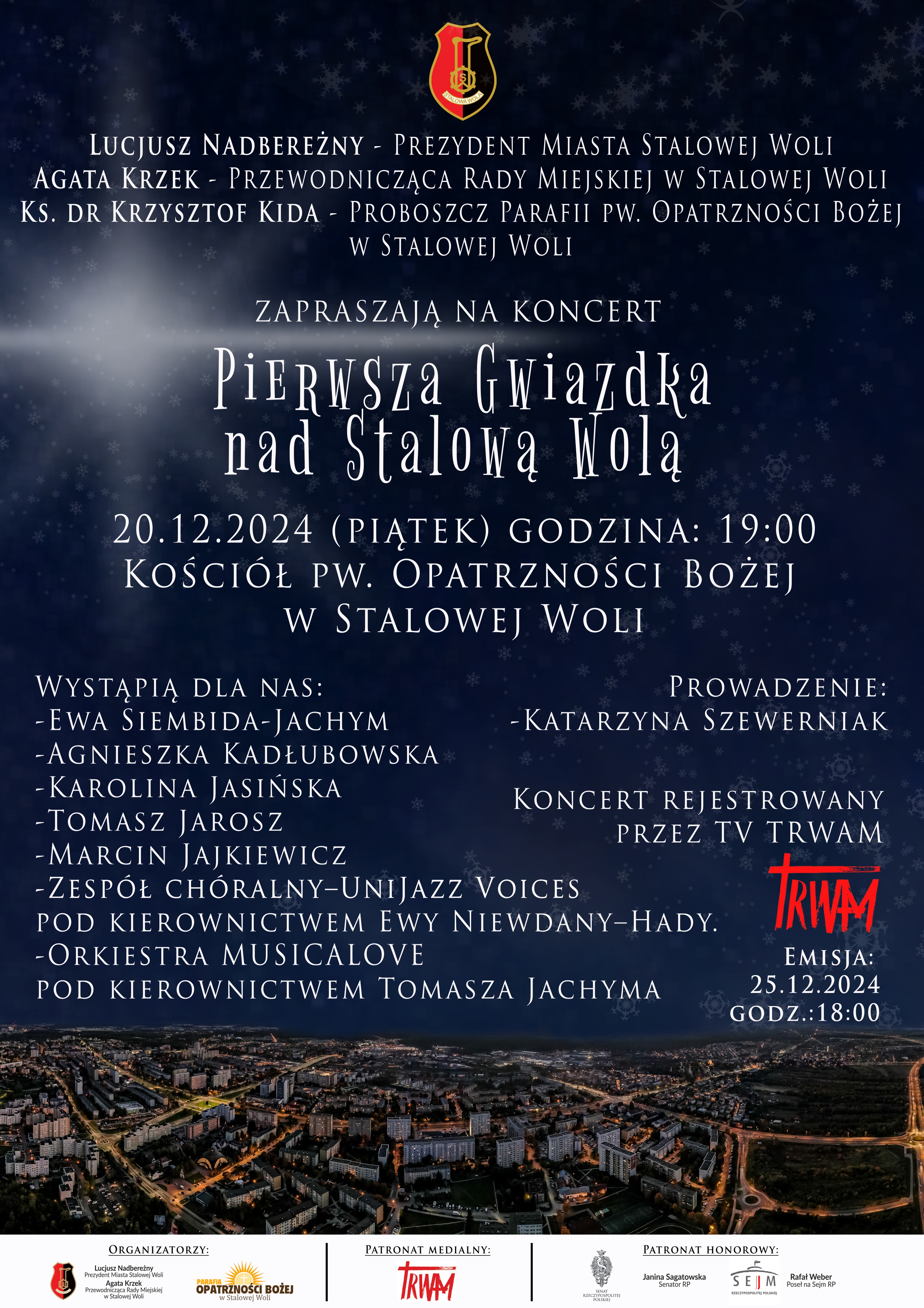 Plakat_Pierwsza_Gwiazdka_nad_Stalową_Wolą