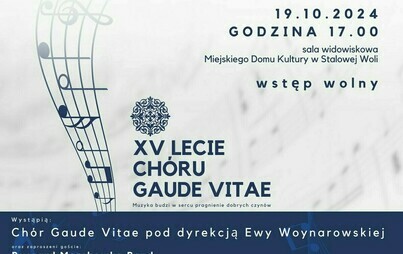 Zdjęcie do Gala Jubileuszowa &bdquo;Muzyczne ścieżki Gaude Vitae&rdquo;