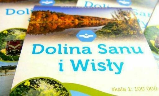 Mapa Dolina Sanu i Wisły