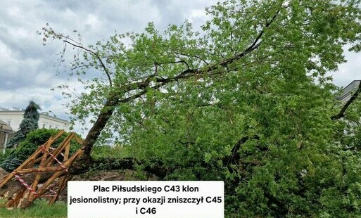 Zdjęcie do Bilans strat po burzy &ndash; ważne informacje dla mieszkańc&oacute;w
