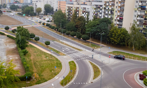 Zdjęcie do Ulica Komisji Edukacji Narodowej w nowej odsłonie
