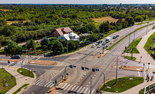 Zdjęcie do Zmiana organizacji ruchu na skrzyżowaniu ul. Brandwickiej z Trasą Podskarpową