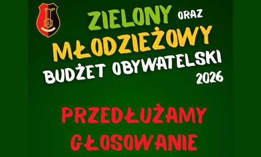 Zdjęcie do Młodzieżowy i Zielony Budżet Obywatelski na 2026 rok - głosowanie przedłużone do 19 grudnia
