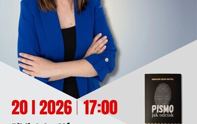 Zdjęcie do Spotkanie autorskie z grafolog Magdaleną Deuar-Partyką...