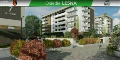 wizualozacja Osiedla Lesna w Stalowej Woli