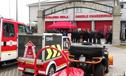 Zdjęcie do (VIDEO) Nowa remiza dla OSP Stalowa Wola - Charzewice 