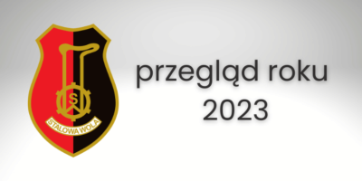 Napis:Przegląd roku 2023, herb Stalowej Woli