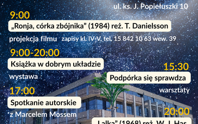 Zdjęcie do XII Og&oacute;lnopolska Noc Bibliotek w MBP im. M. Wańkowicza...