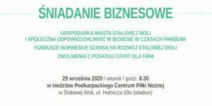 Kolejne Śniadanie Biznesowe już w najbliższy wtorek