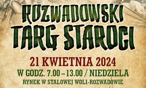 Rozwadowski Targ Staroci plakat
