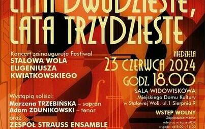 Zdjęcie do Koncert &bdquo;Lata dwudzieste, lata trzydzieste&rdquo;
